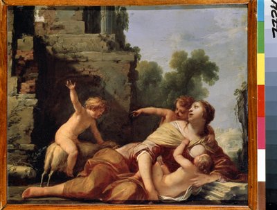 Allegorie van de Liefdadigheid door Jacques Blanchard