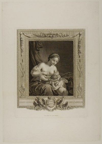 Opvoeding van Cupido door Jacques Bouillard