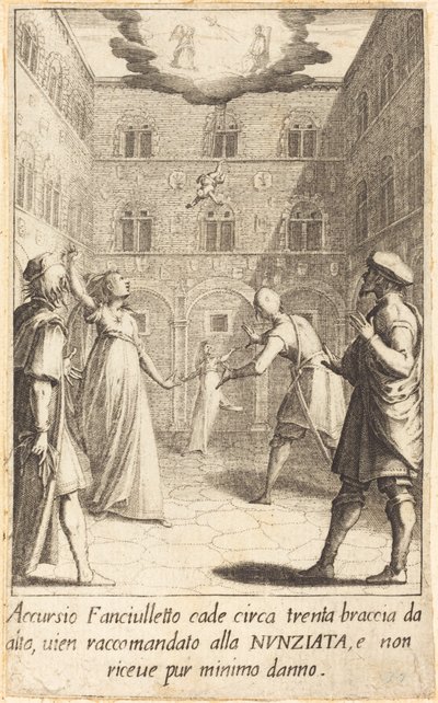 Accursio door Jacques Callot
