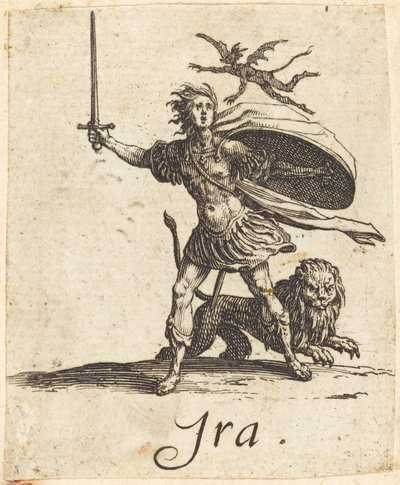 Woede door Jacques Callot