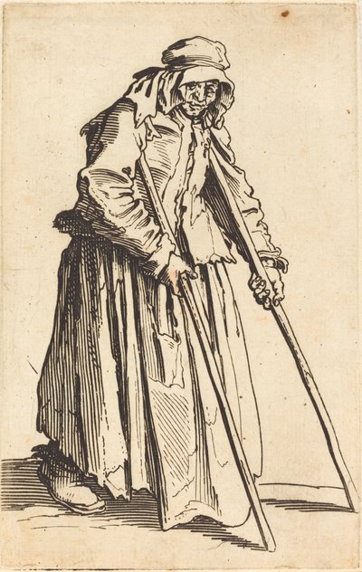 Bedelares met Krukken, ca. 1622 door Jacques Callot