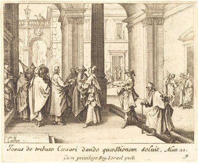 Caesars Munt door Jacques Callot