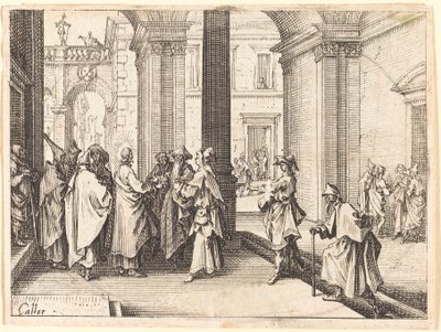 Caesars Munt door Jacques Callot