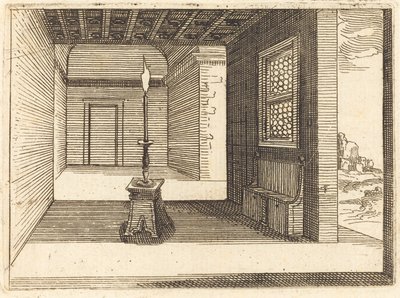 Kandelaar door Jacques Callot