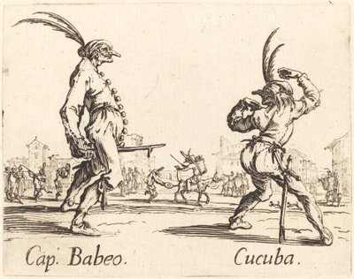 Cap. Babeo en Cucuba door Jacques Callot