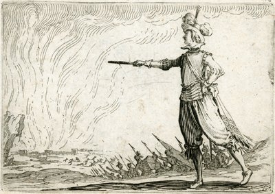 Caprices van verschillende figuren door Jacques Callot
