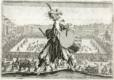 Caprices van verschillende figuren door Jacques Callot