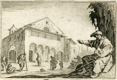 Caprices van verschillende figuren door Jacques Callot