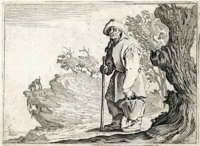 Caprices van verschillende figuren door Jacques Callot