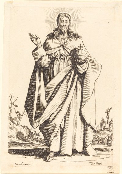 Christus door Jacques Callot