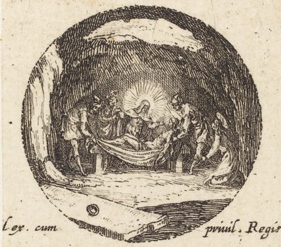 Christus in de Limbus door Jacques Callot