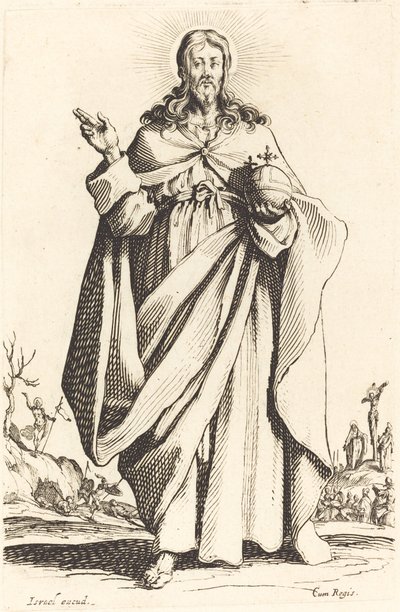 Christus, gepubliceerd 1631 door Jacques Callot