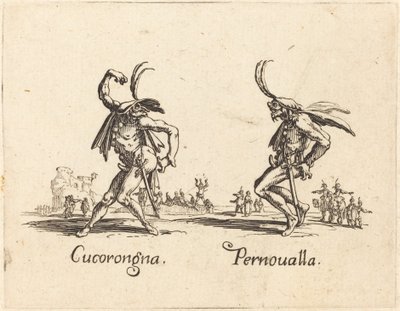 Cucorongna en Pernoualla door Jacques Callot