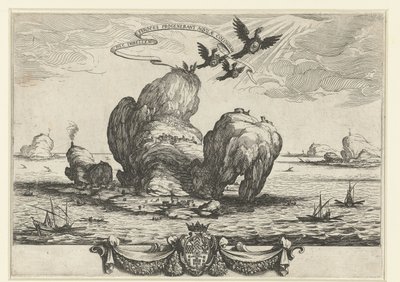 De grote rots door Jacques Callot