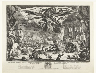 De verzoeking van de Heilige Antonius door Jacques Callot