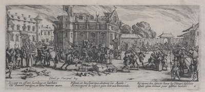 Verwoesting van een klooster, uit 