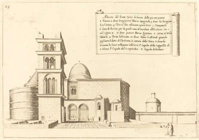 Opstand van een Kerk door Jacques Callot