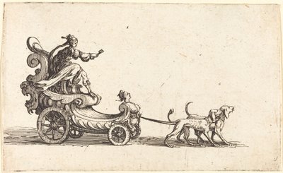 Intocht van Monseigneur Henry de Lorraine, Markies de Moy, onder de naam Pirandre door Jacques Callot