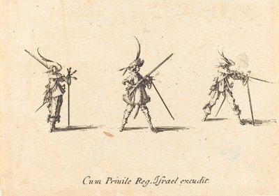Het Geweer Afvuren door Jacques Callot