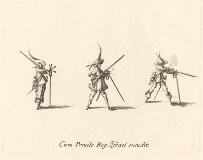 Het Geweer Afvuren door Jacques Callot