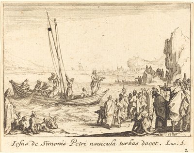 Vissers van Mensen door Jacques Callot