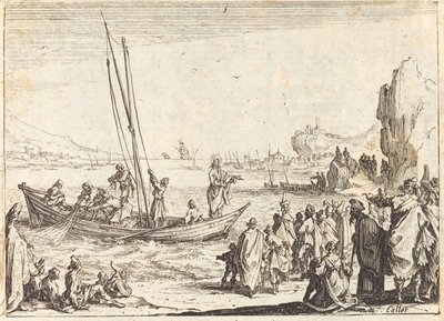 Vissers van Mensen door Jacques Callot