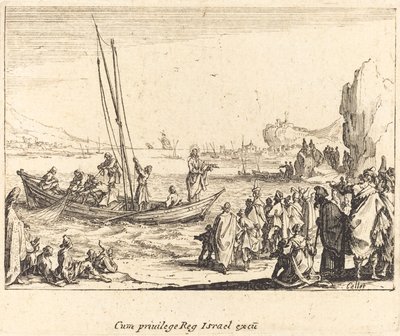 Vissers van mensen door Jacques Callot