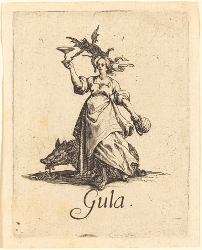 Vraatzucht door Jacques Callot