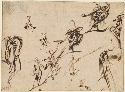Gobbi en Andere Bizarre Figuren door Jacques Callot
