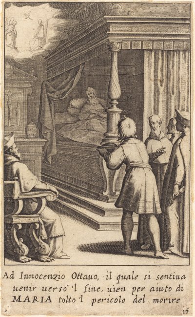 Innocentius VIII door Jacques Callot