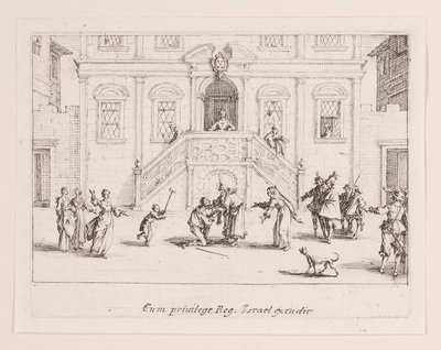L door Jacques Callot
