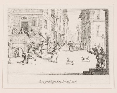 L door Jacques Callot