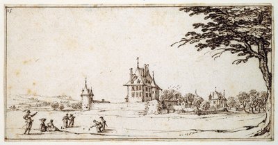 La Neuve Malgrange door Jacques Callot