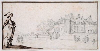 La Romaine, eigendom van Claude Deruet door Jacques Callot