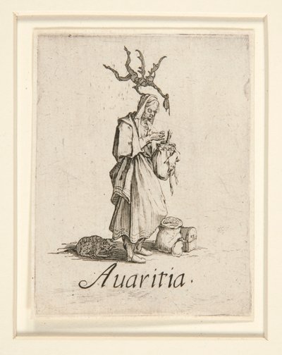 Les Peches Capitaux door Jacques Callot