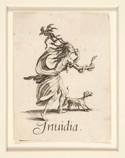 Les Peches Capitaux door Jacques Callot