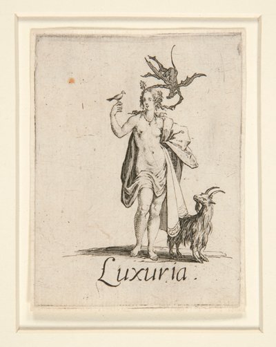 Les Peches Capitaux: La Luxure door Jacques Callot