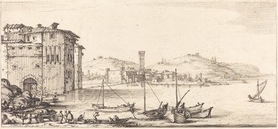 Laden van goederen door Jacques Callot