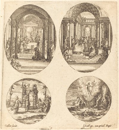 Mysteries van de Passie door Jacques Callot