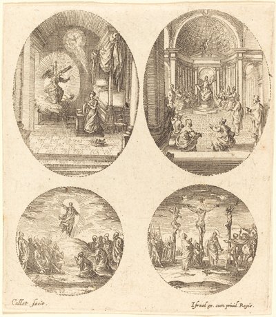 Mysteries van de Passie door Jacques Callot