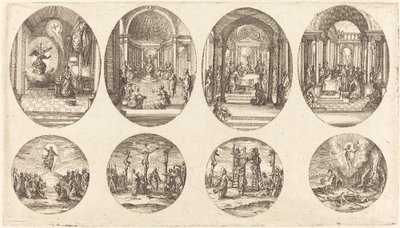 Mysteries van de Passie door Jacques Callot