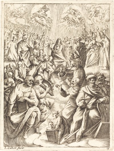 Paradijs door Jacques Callot