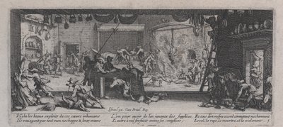 Plundering van een Boerderij, uit 