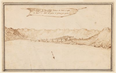 Planometrisch Uitzicht van Mazachebir door Jacques Callot