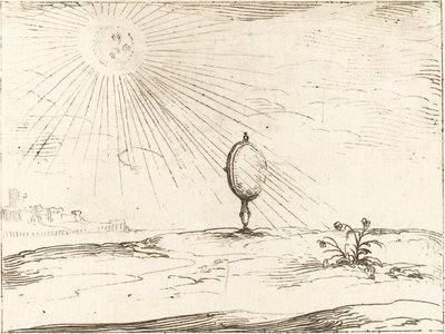 Stralen van de zon door Jacques Callot