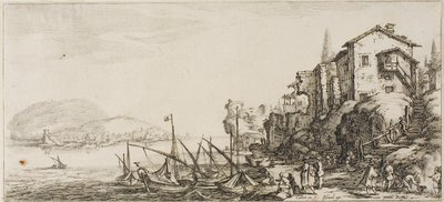 Terugkeer van de Jacht, uit Verschillende Scènes Ontworpen in Florence door Jacques Callot