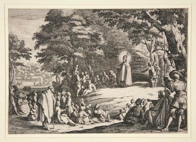 Sint Amond door Jacques Callot