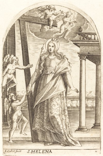 Sint Helena door Jacques Callot
