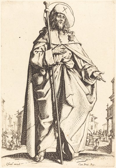 Sint Jacobus de Meerdere door Jacques Callot