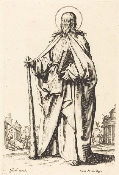 Sint-Jakobus de Mindere door Jacques Callot
